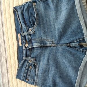 Levis mid length shorts